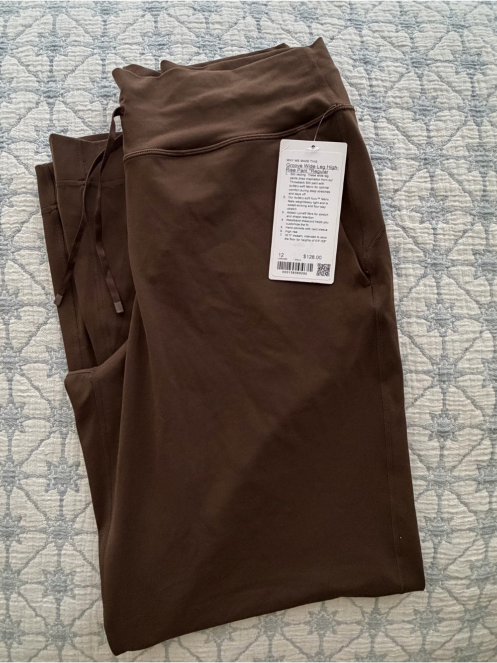 NWT lululemon Groove Wide-Leg High-Rise Pant *Regular
